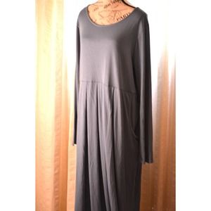 Zenana Long Sleeve Maxi Dress